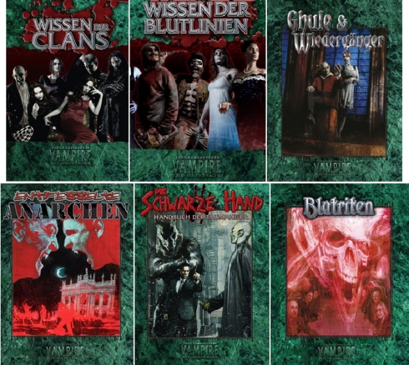 Vampire: Die Jubiläumsausgaben: Neue Bücher für Vampire: Die Maskerade