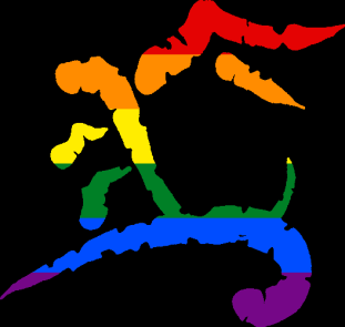WtA Pegasus Totem Symbol (Pride Style)