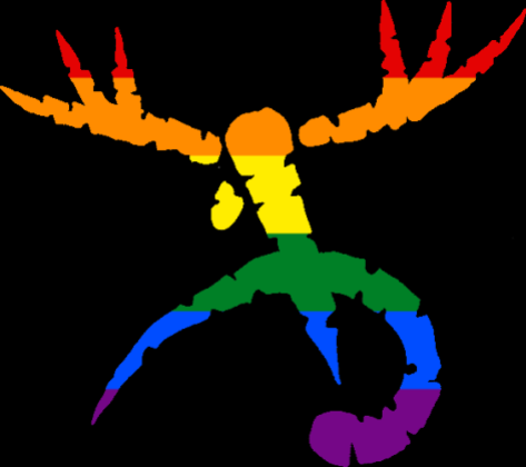 WtA Stag Totem Symbol (Pride Style)
