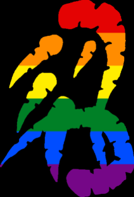 WtA Wendigo Totem Symbol (Pride Style)