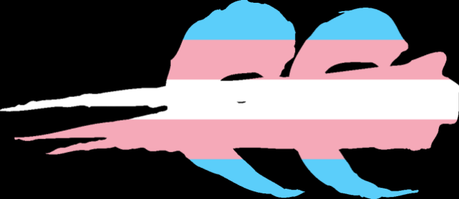 WtA Bone Gnawers Stamm Symbol (Trans Pride Style)