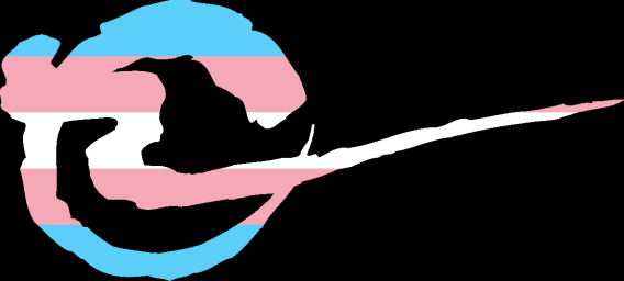 WtA Wendigo Stamm Symbol (Trans Pride Style)
