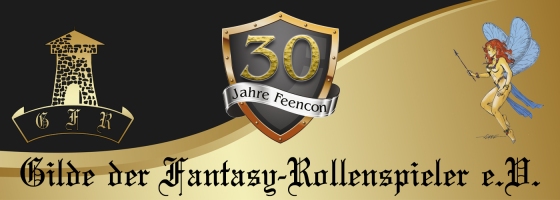 30 Jahre FeenCon - Banner Graphik für die FeenCon 2019 der Gilde der Fantasy-Rollenspieler e.V.