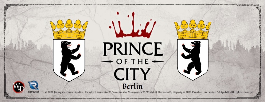 Prince of the City: Berliner VtM:Rivals Turnier dieses Wochenende [25.06]