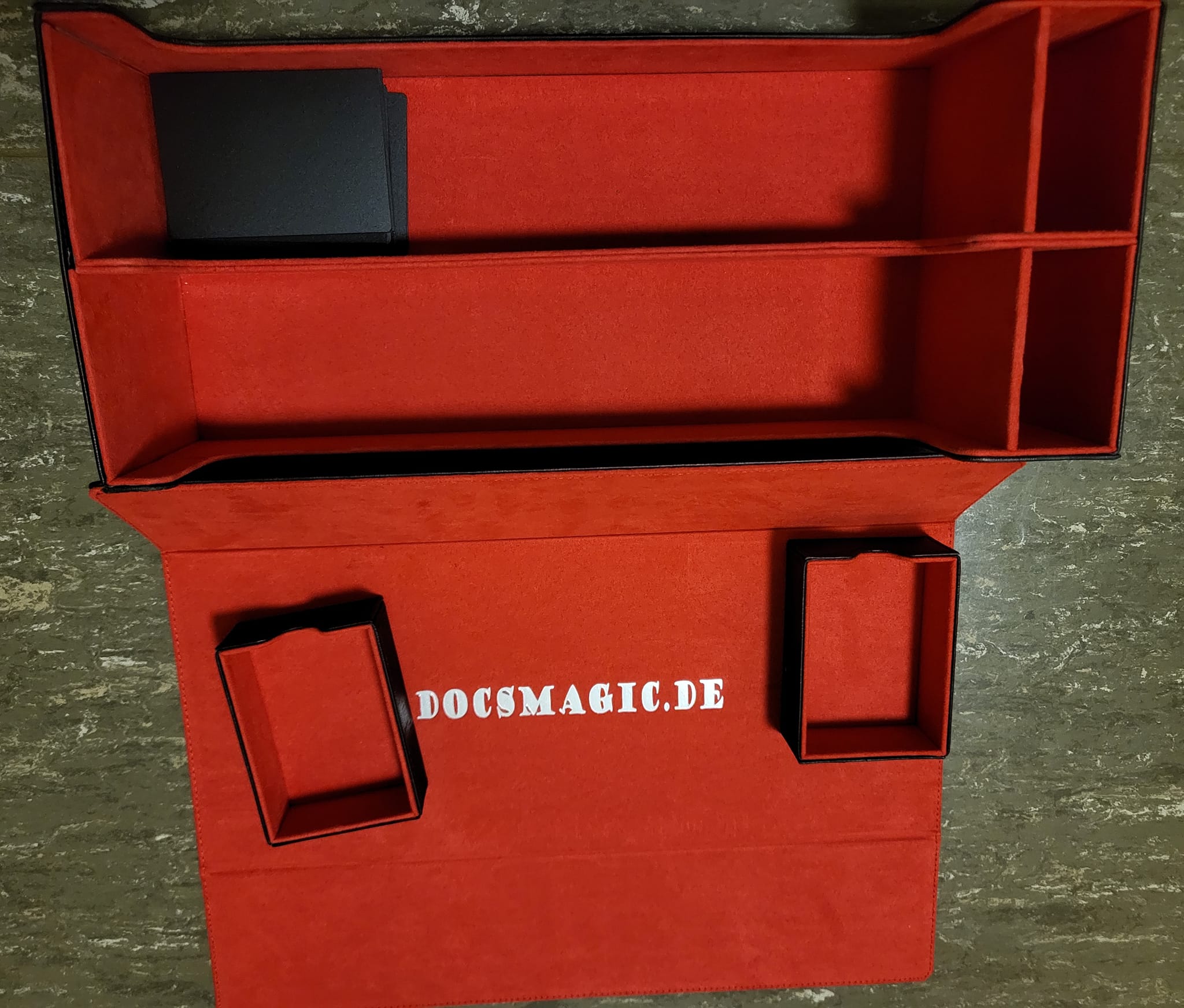Docsmagic Aufbewahrungsbox - 2 Reihen, rot