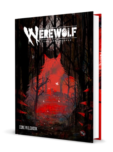 W5 - Werewolf: The Apocalypse - Mockup des Buchs